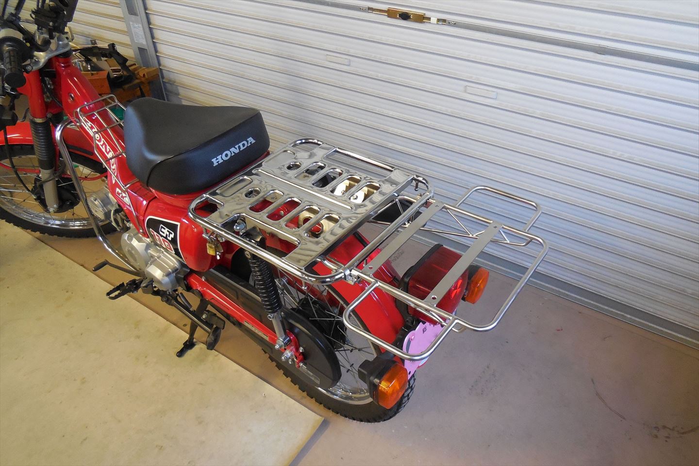 CT110ハンターカブリアキャリア中古 ハンターカブct110 リアキャリア ホンダ キャリア リアキャリア
